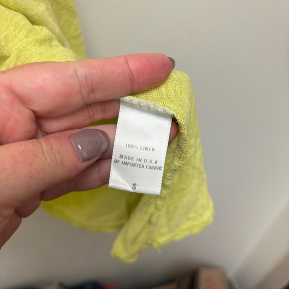 Barbara Lesser 100% Linen Top - Picture 8 of 10